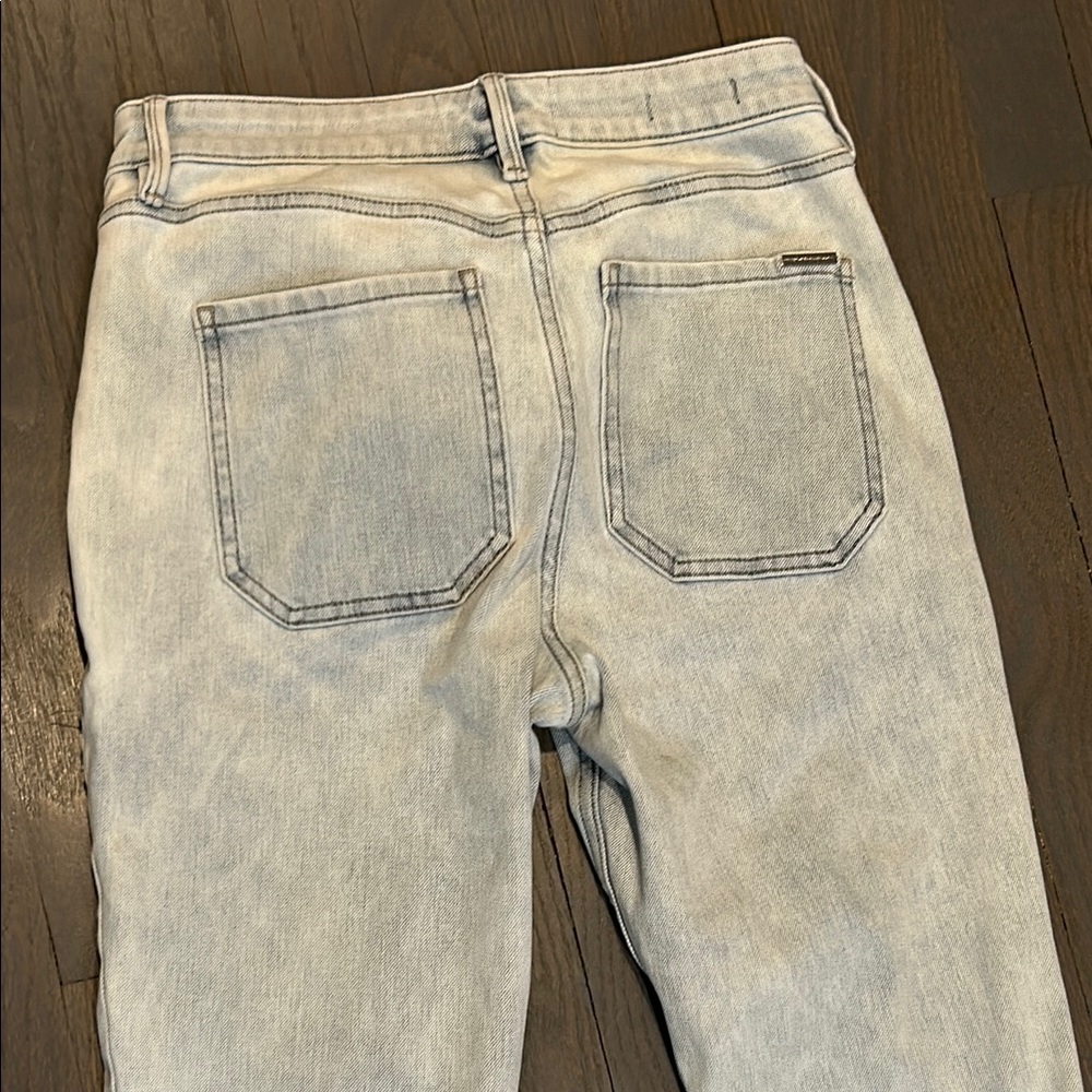 White House Black Market Gray High Rise Jeans y. - Picture 7 of 14
